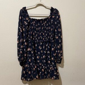 1. State Navy Floral Dress